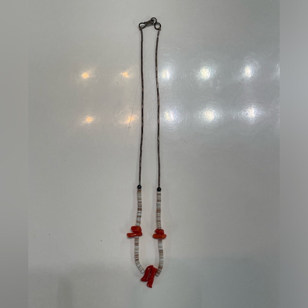 Vintage Assorted Stone and Metal Bead Necklace